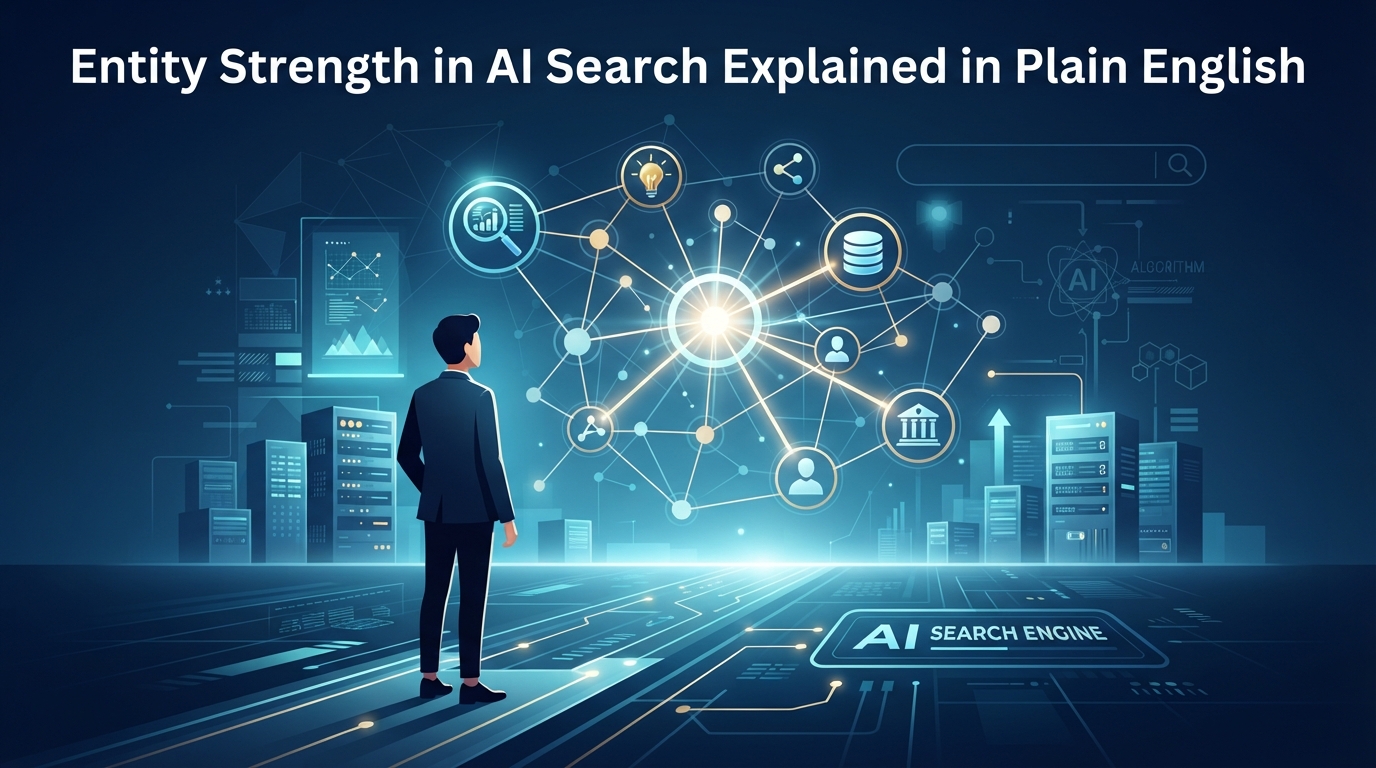 Entity Strength in AI Search Explained in Plain English